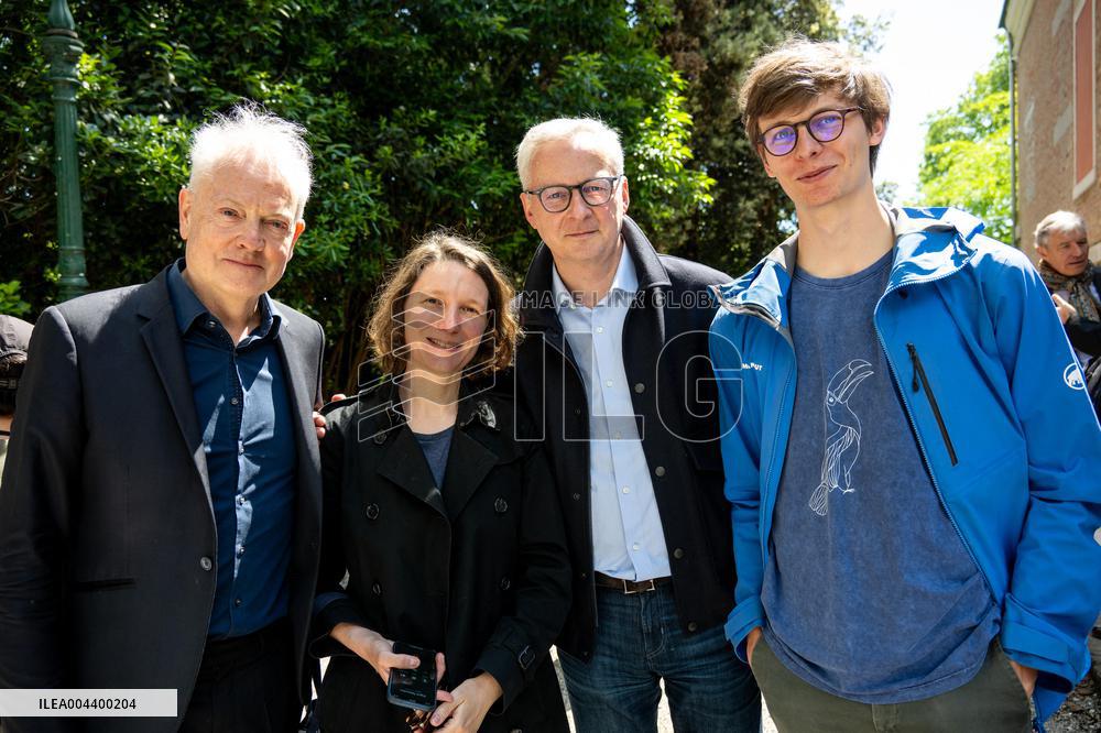 Rachida Dati Visits International Architecture Exhibition - Venise