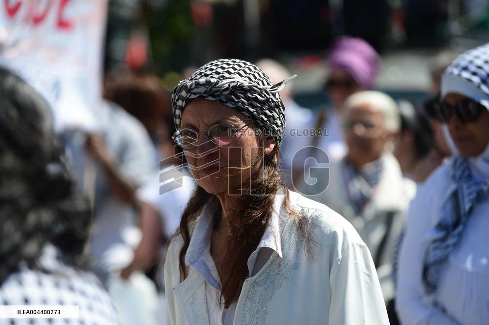 Demonstration for Gaza in Paris