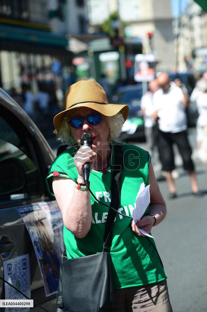 Demonstration for Gaza in Paris
