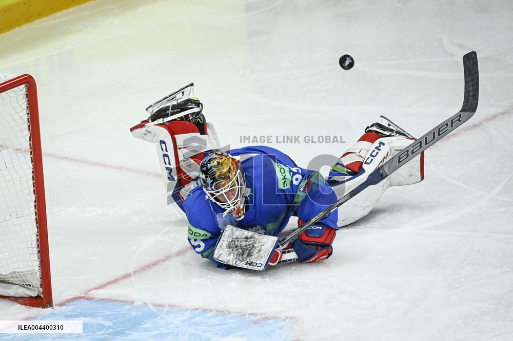 ICE HOCKEY WC SLOVAKIA-SLOVENIA