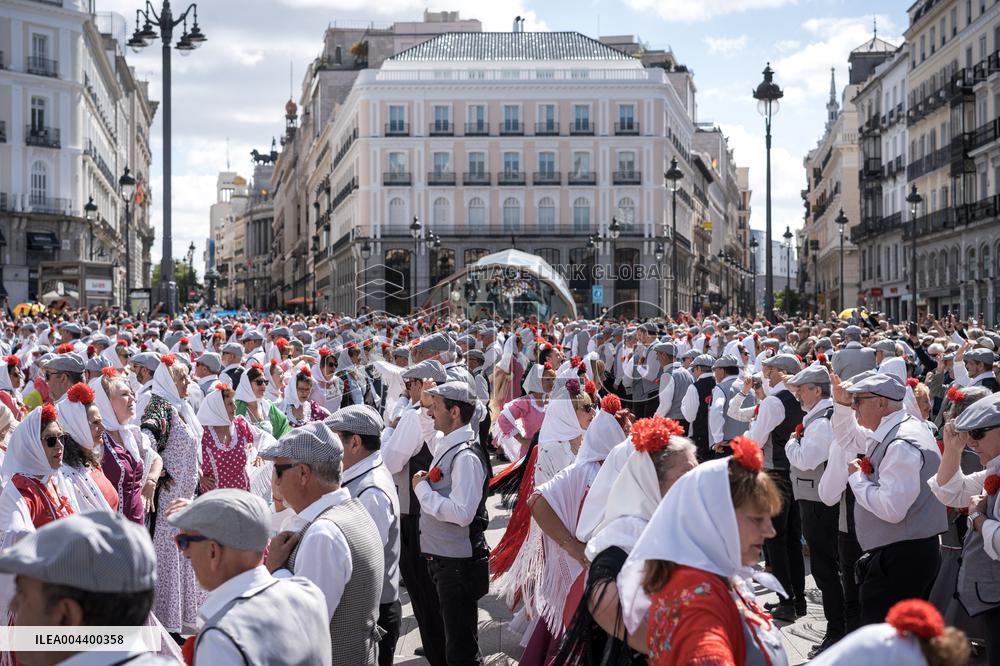 Dancing Through Madrid Street Parade - Spain