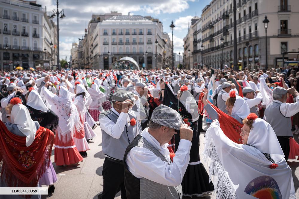 Dancing Through Madrid Street Parade - Spain