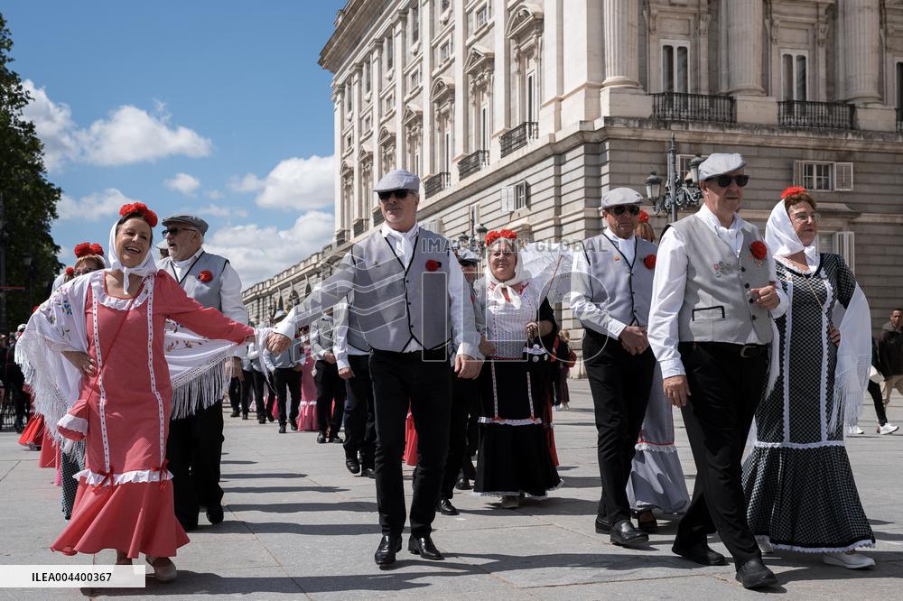 Dancing Through Madrid Street Parade - Spain