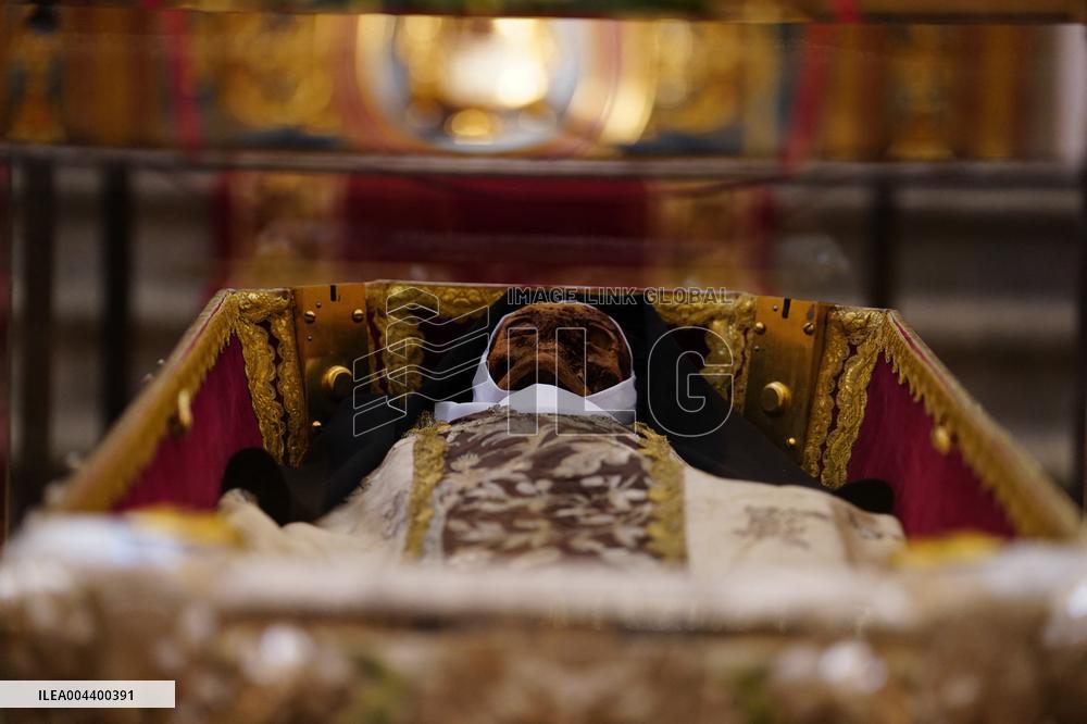 Public Veneration of Saint Teresa in Alba de Tormes - Spain