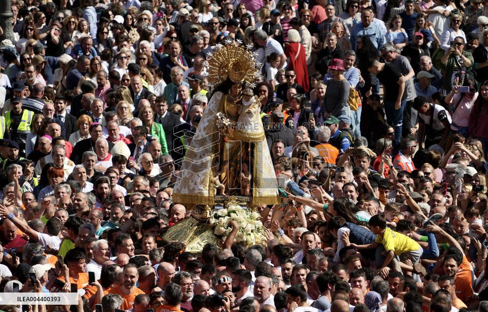 Transfer of The Pilgrim Image of Our Lady of The Forsaken in Valencia