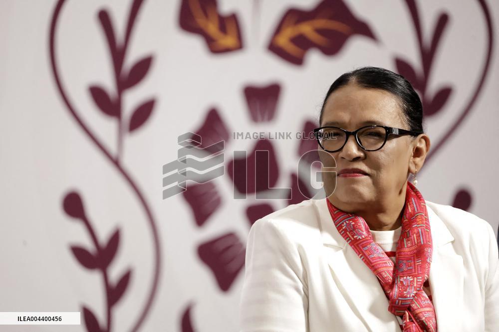 Mexico’s President Claudia Sheinbaum Holds Briefing