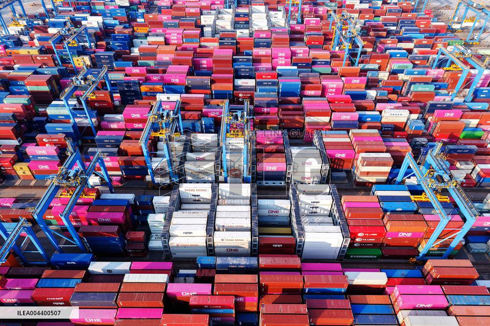 Qingdao Port Container