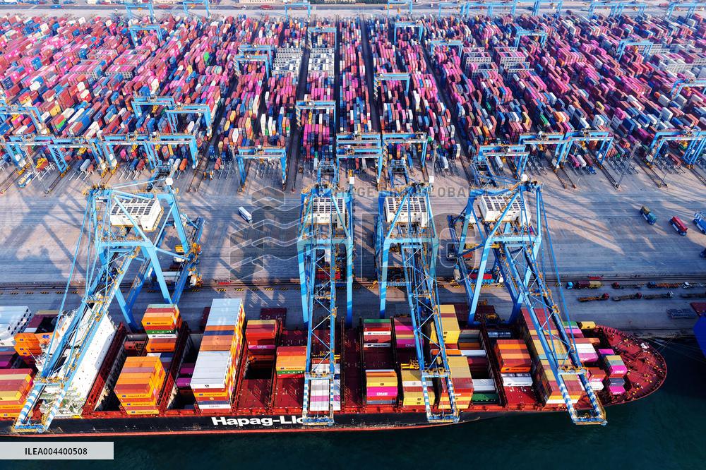 Qingdao Port Container