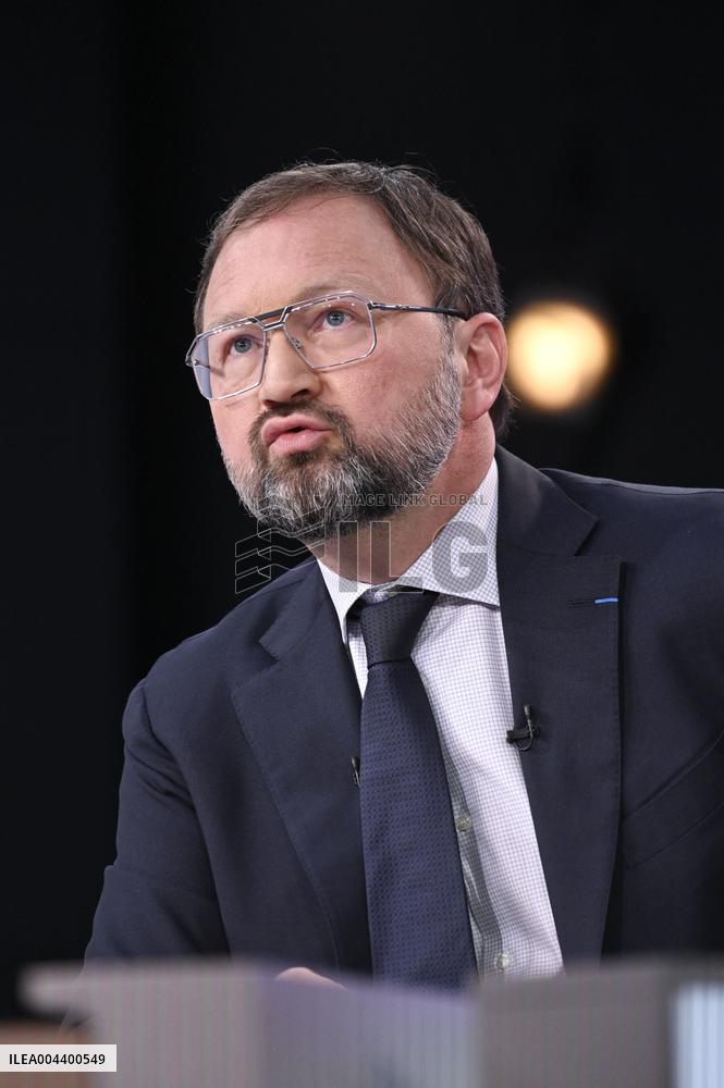 Patrick Mignola On Dimanche En Politique - Paris