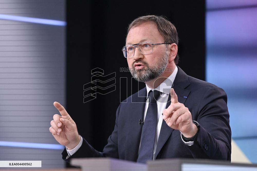 Patrick Mignola On Dimanche En Politique - Paris