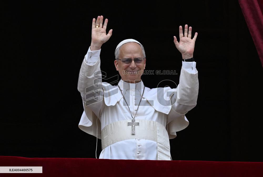 Pope Leo XIV Leads His First Regina Caeli Prayer - Vatican