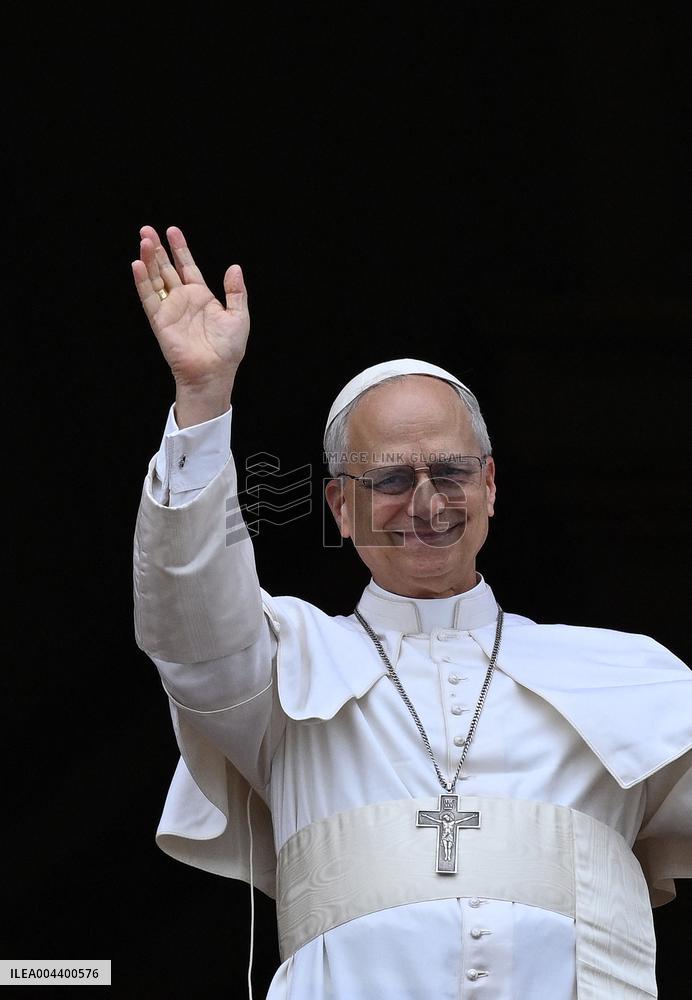 Pope Leo XIV Leads His First Regina Caeli Prayer - Vatican