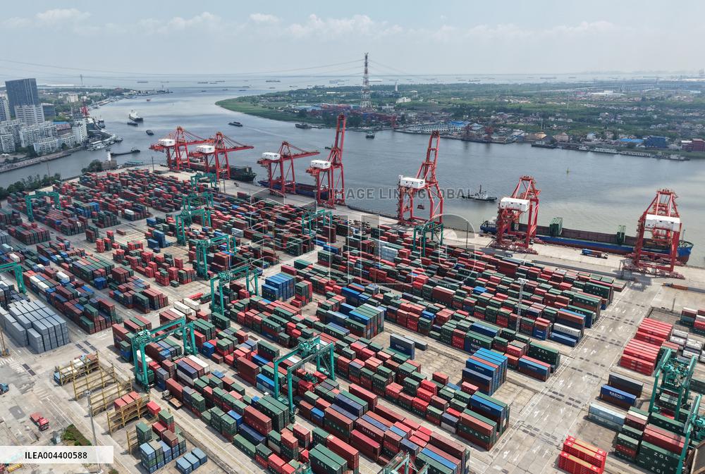 Shanghai Port Container
