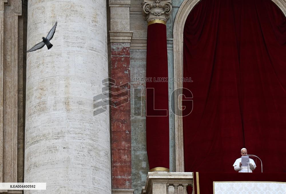 Pope Leo XIV Leads His First Regina Caeli Prayer - Vatican