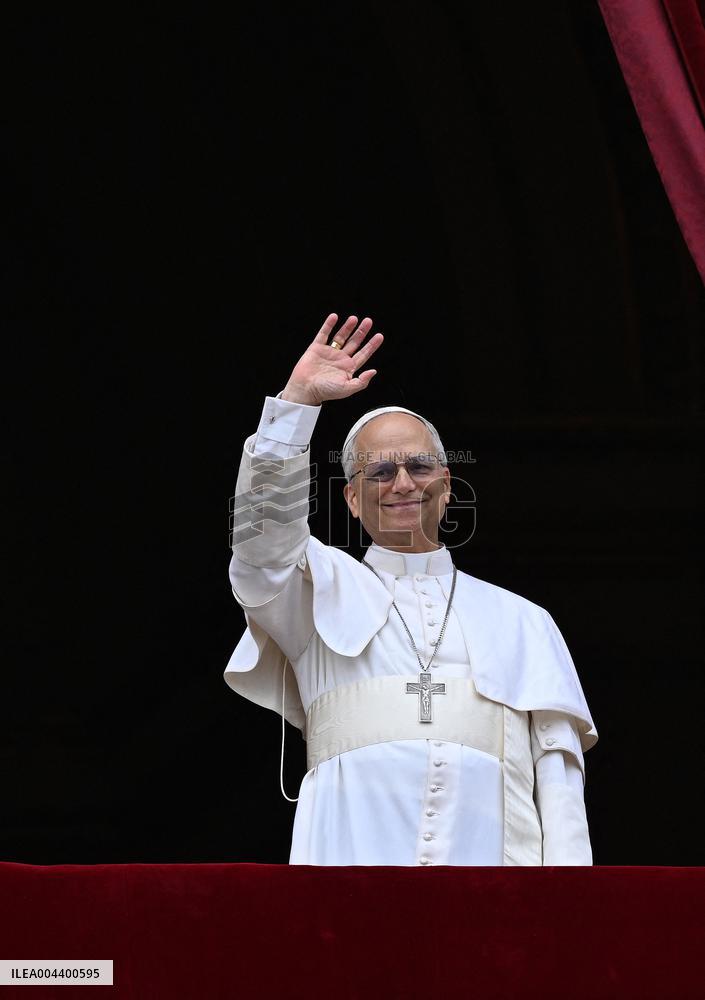Pope Leo XIV Leads His First Regina Caeli Prayer - Vatican