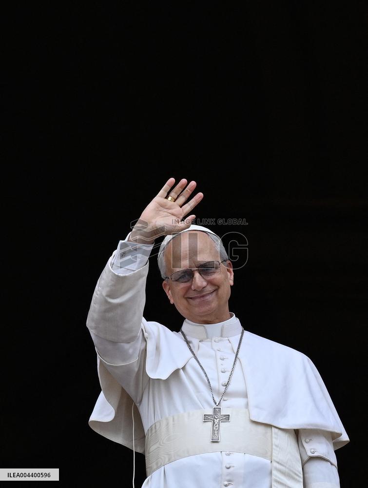 Pope Leo XIV Leads His First Regina Caeli Prayer - Vatican