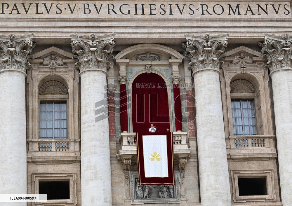 Pope Leo XIV Leads His First Regina Caeli Prayer - Vatican