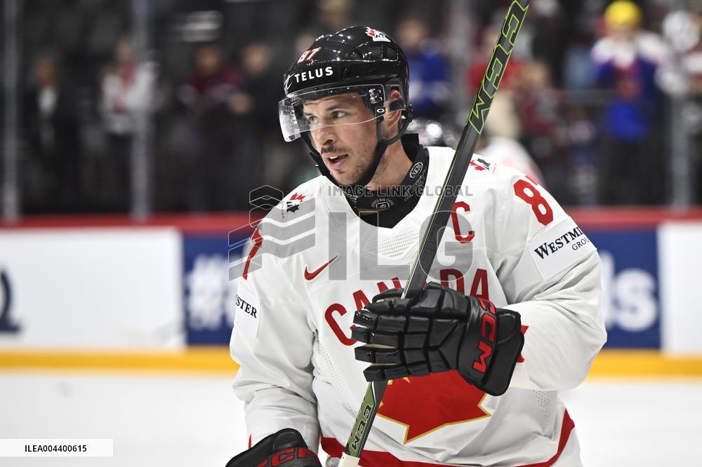 ICE HOCKEY WC LATVIA-CANADA