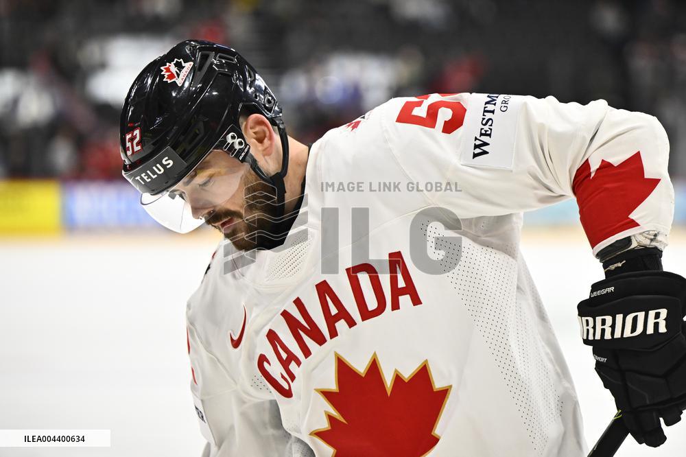 ICE HOCKEY WC LATVIA-CANADA