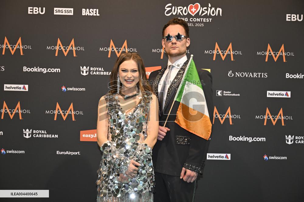 EUROVISION 2025 TURQUOISE CARPET