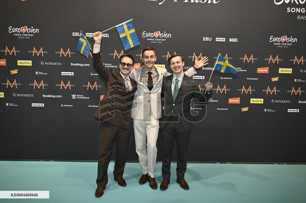 EUROVISION 2025 TURQUOISE CARPET