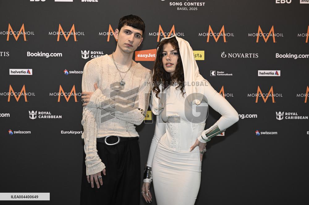 EUROVISION 2025 TURQUOISE CARPET