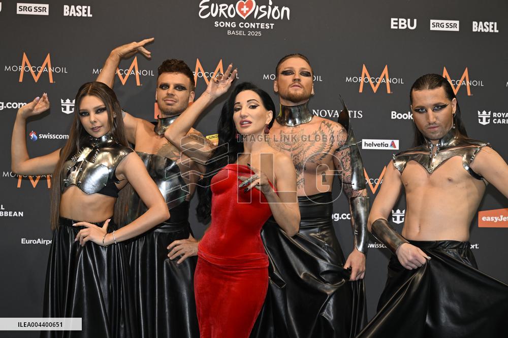 EUROVISION 2025 TURQUOISE CARPET