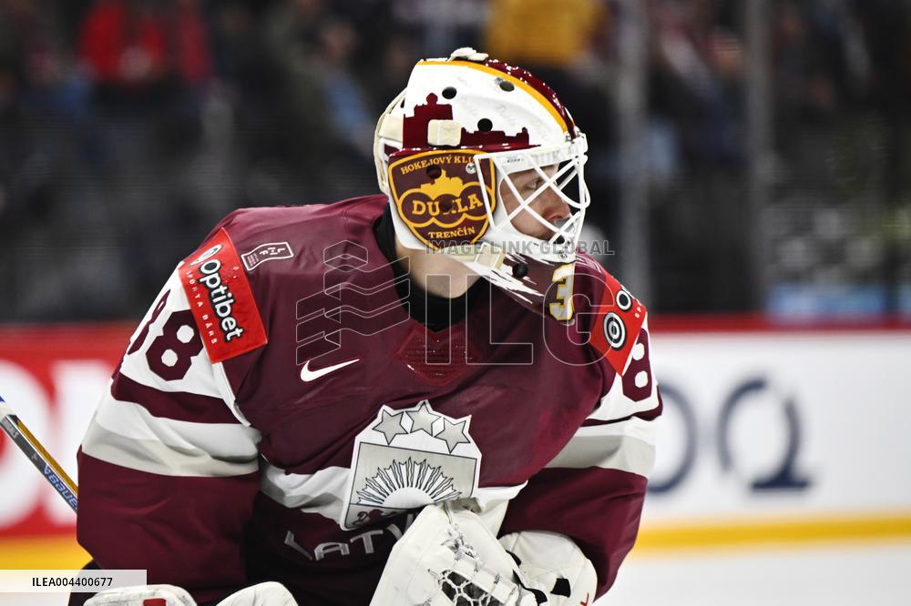 ICE HOCKEY WC LATVIA-CANADA