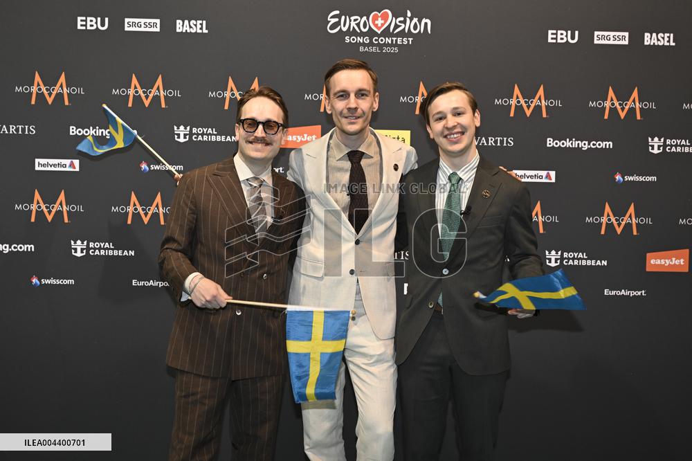 EUROVISION 2025 TURQUOISE CARPET