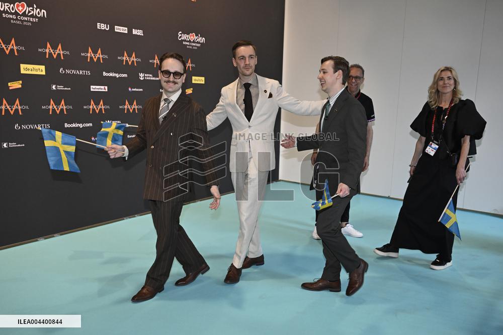 EUROVISION 2025 TURQUOISE CARPET