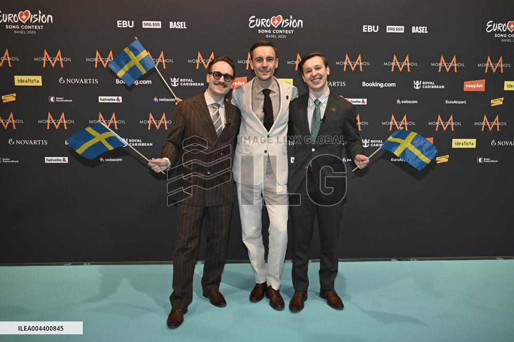 EUROVISION 2025 TURQUOISE CARPET