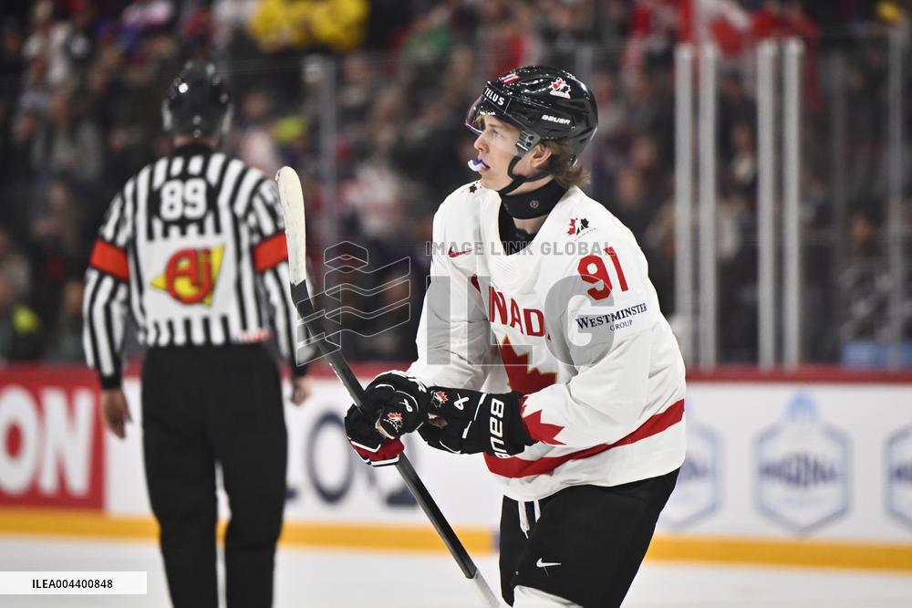 ICE HOCKEY WC LATVIA-CANADA