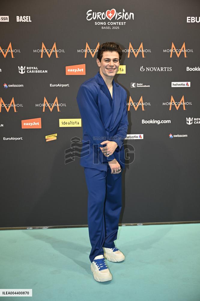 EUROVISION 2025 TURQUOISE CARPET