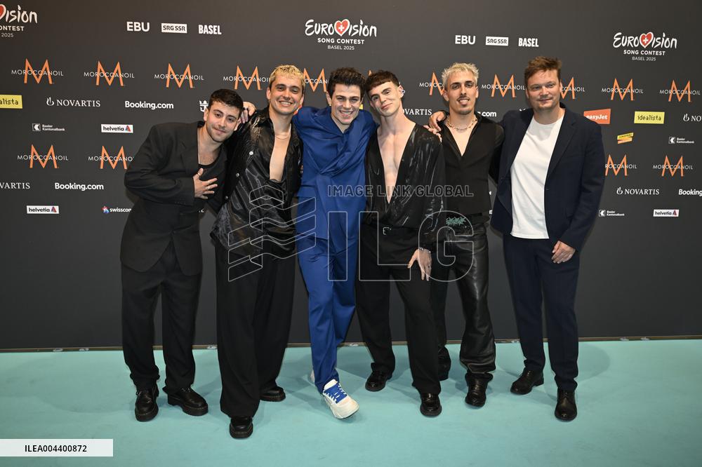 EUROVISION 2025 TURQUOISE CARPET