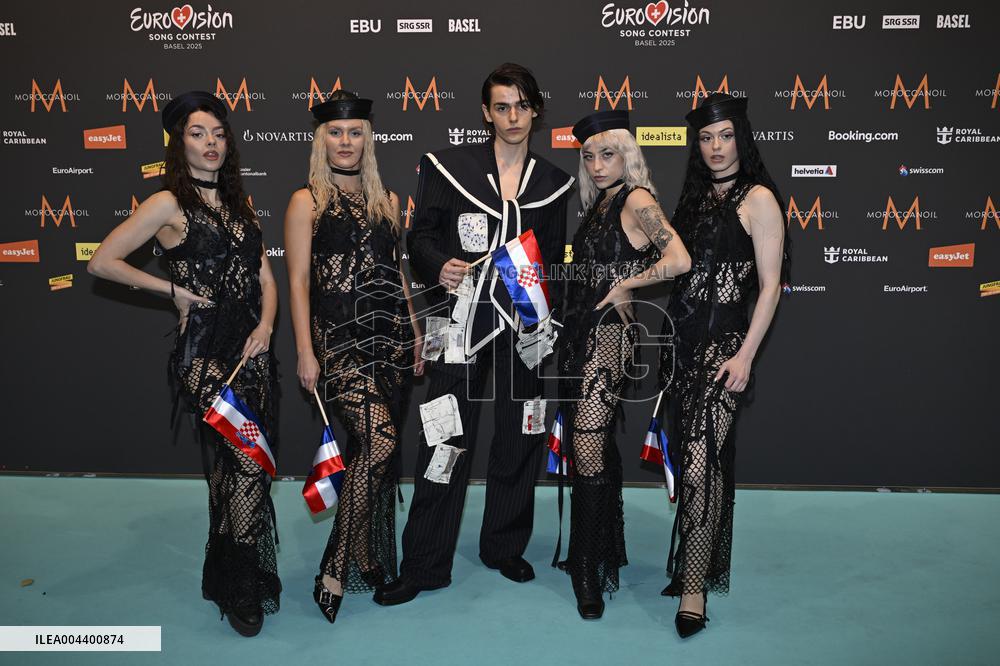 EUROVISION 2025 TURQUOISE CARPET