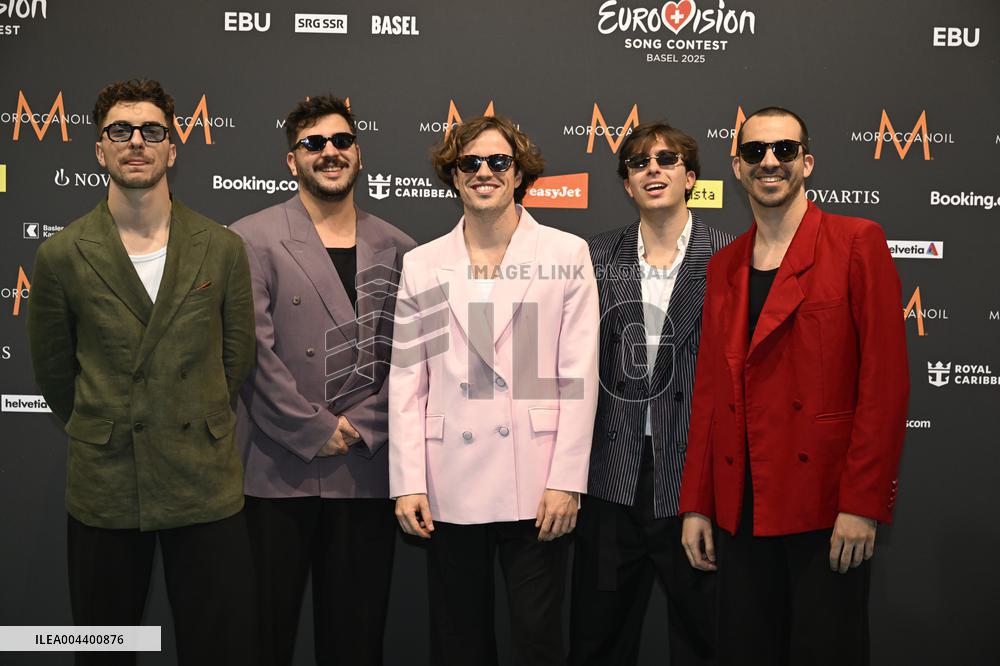 EUROVISION 2025 TURQUOISE CARPET