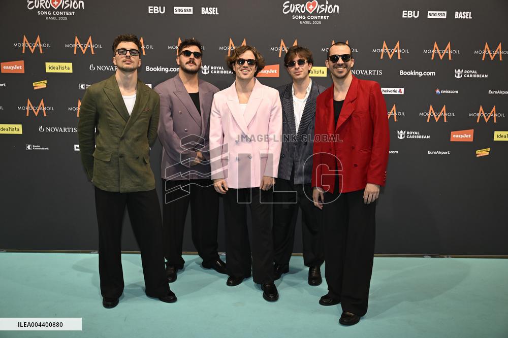 EUROVISION 2025 TURQUOISE CARPET