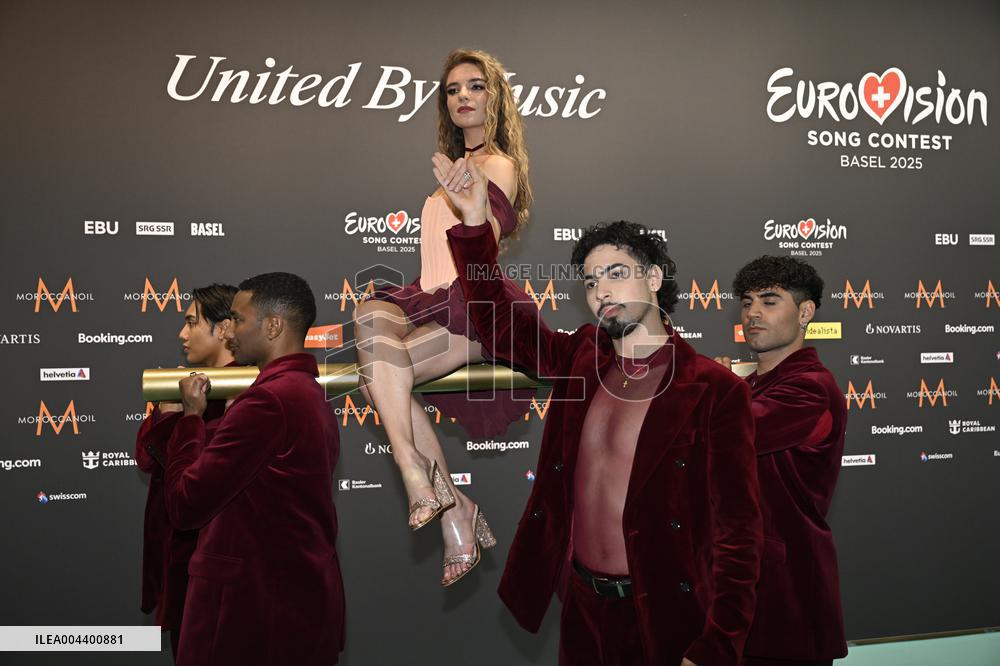 EUROVISION 2025 TURQUOISE CARPET