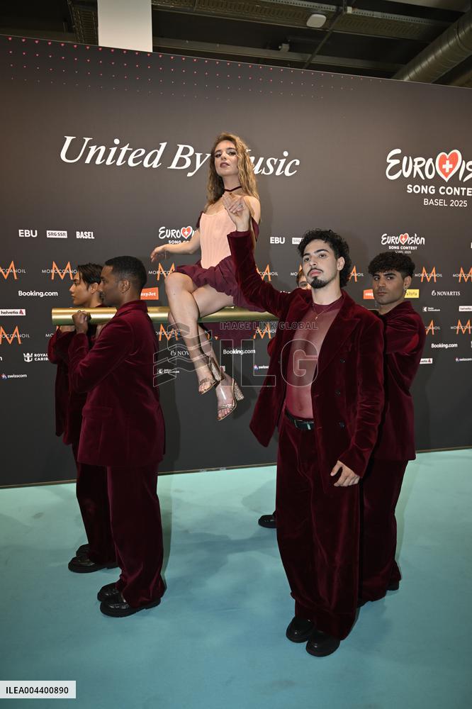 EUROVISION 2025 TURQUOISE CARPET