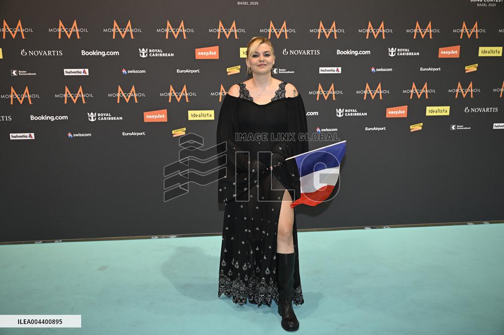 EUROVISION 2025 TURQUOISE CARPET