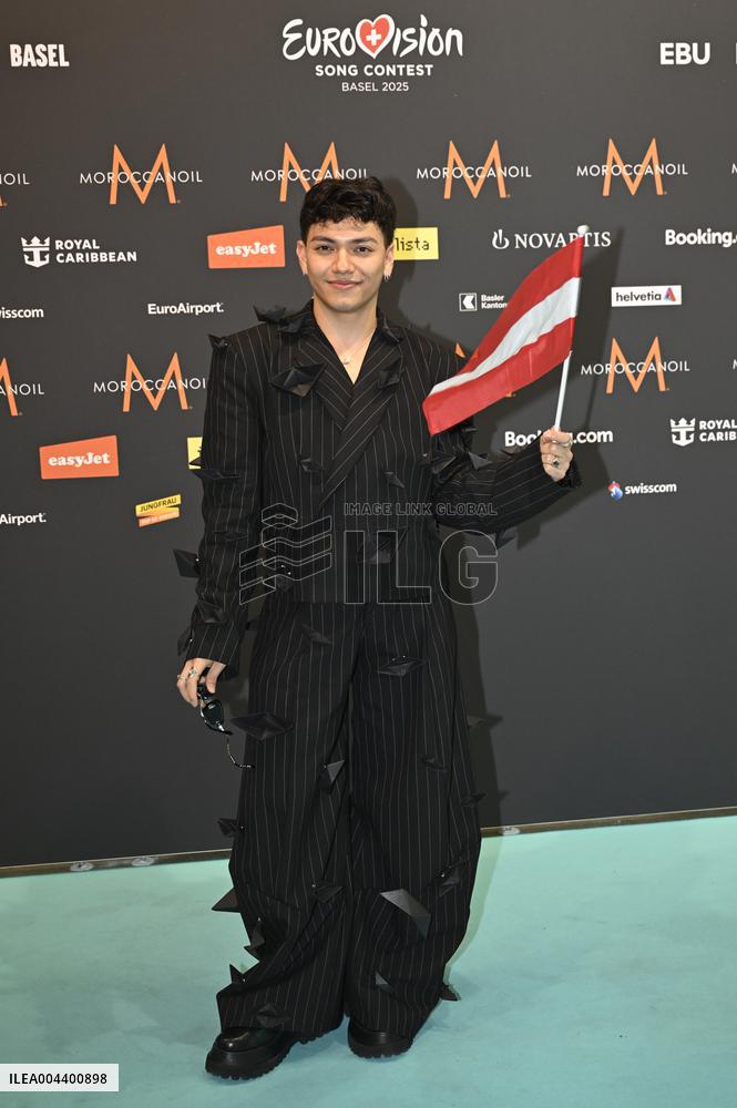 EUROVISION 2025 TURQUOISE CARPET