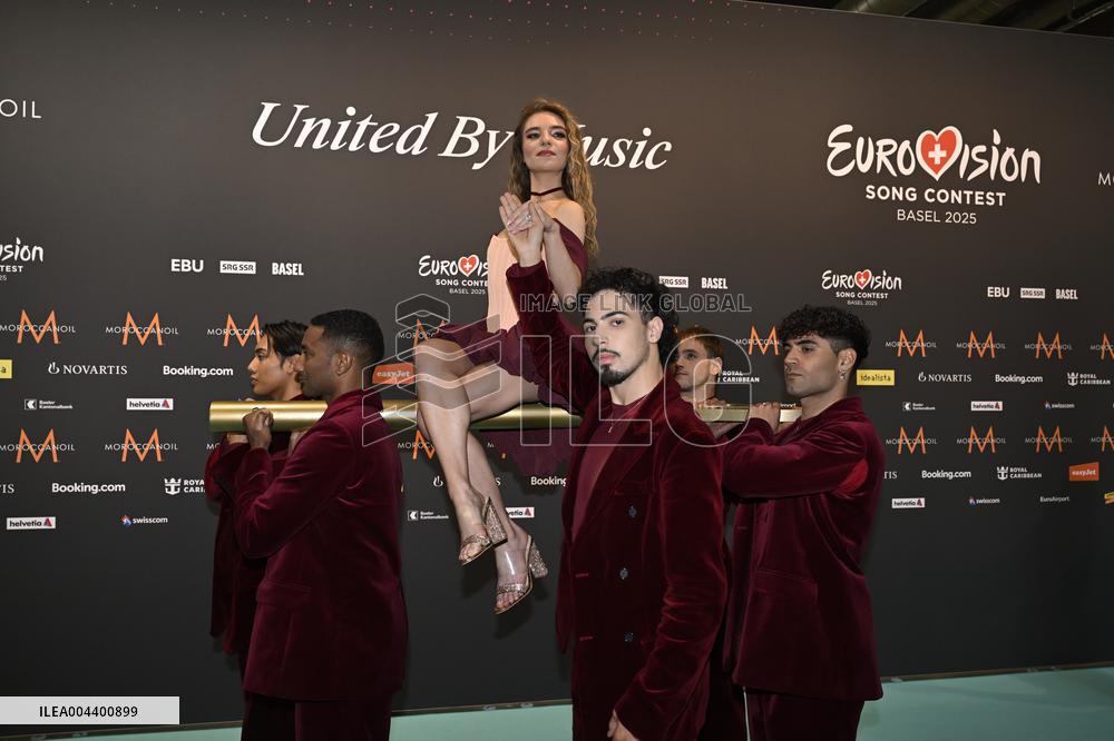 EUROVISION 2025 TURQUOISE CARPET