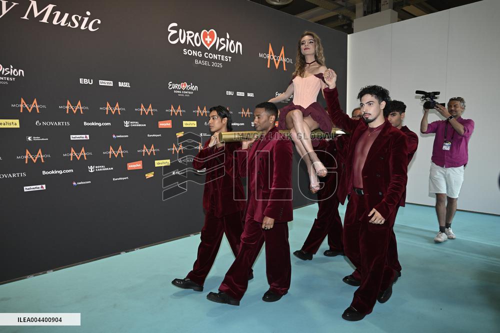 EUROVISION 2025 TURQUOISE CARPET