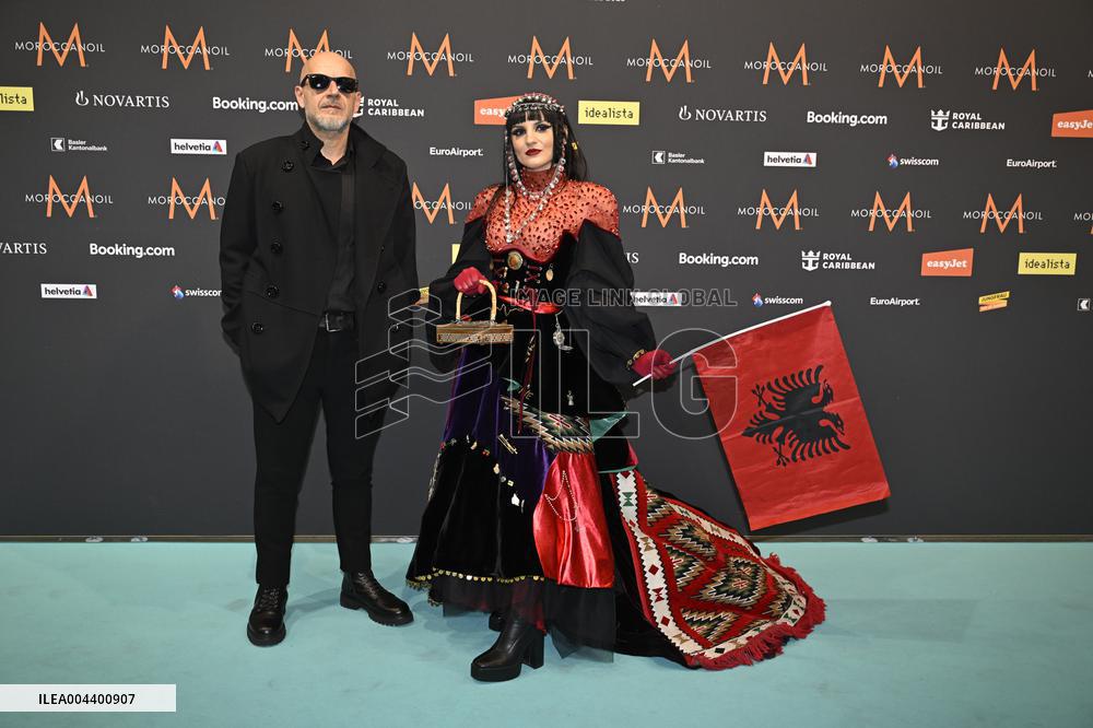 EUROVISION 2025 TURQUOISE CARPET