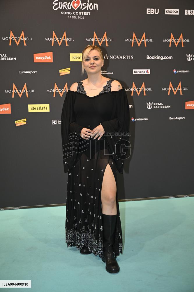 EUROVISION 2025 TURQUOISE CARPET