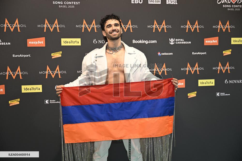 EUROVISION 2025 TURQUOISE CARPET