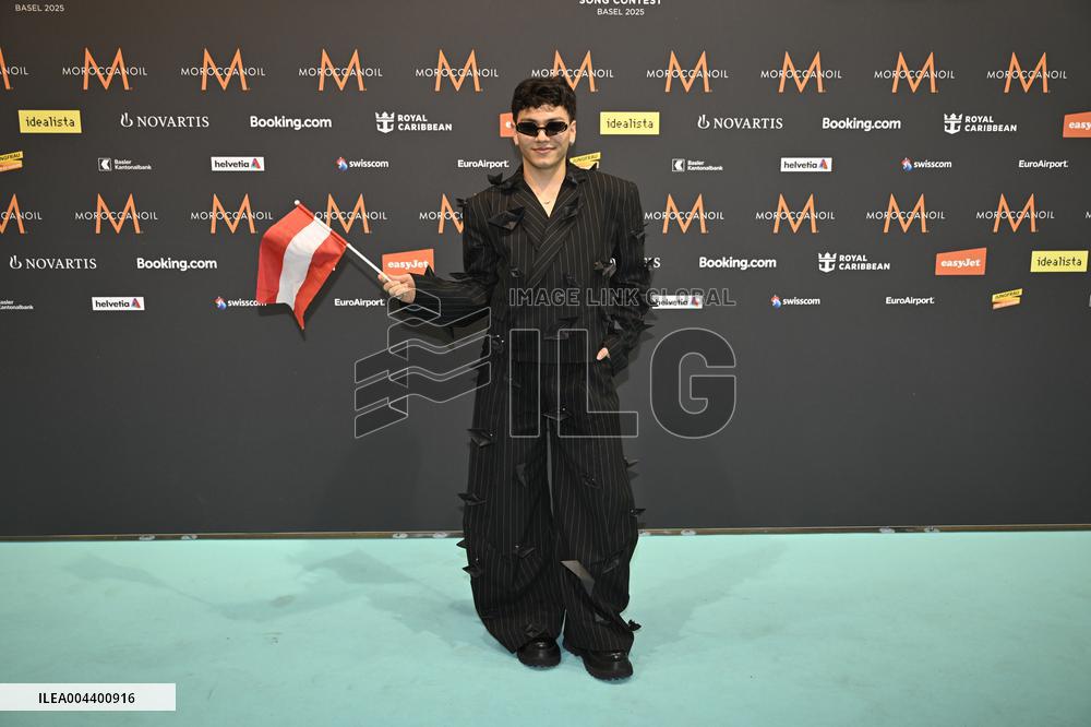 EUROVISION 2025 TURQUOISE CARPET