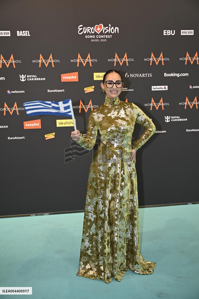 EUROVISION 2025 TURQUOISE CARPET