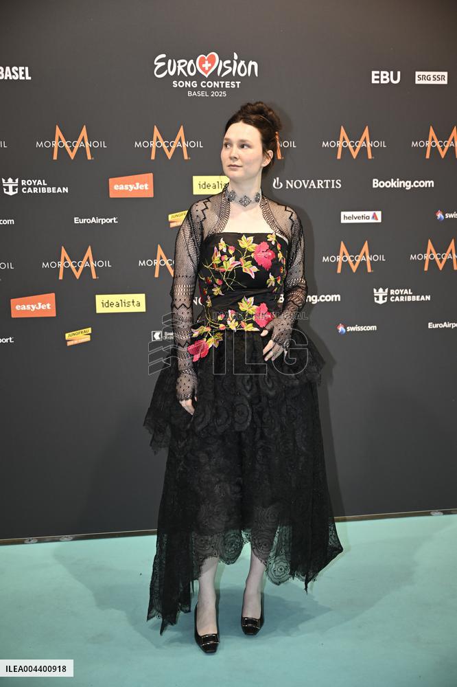 EUROVISION 2025 TURQUOISE CARPET