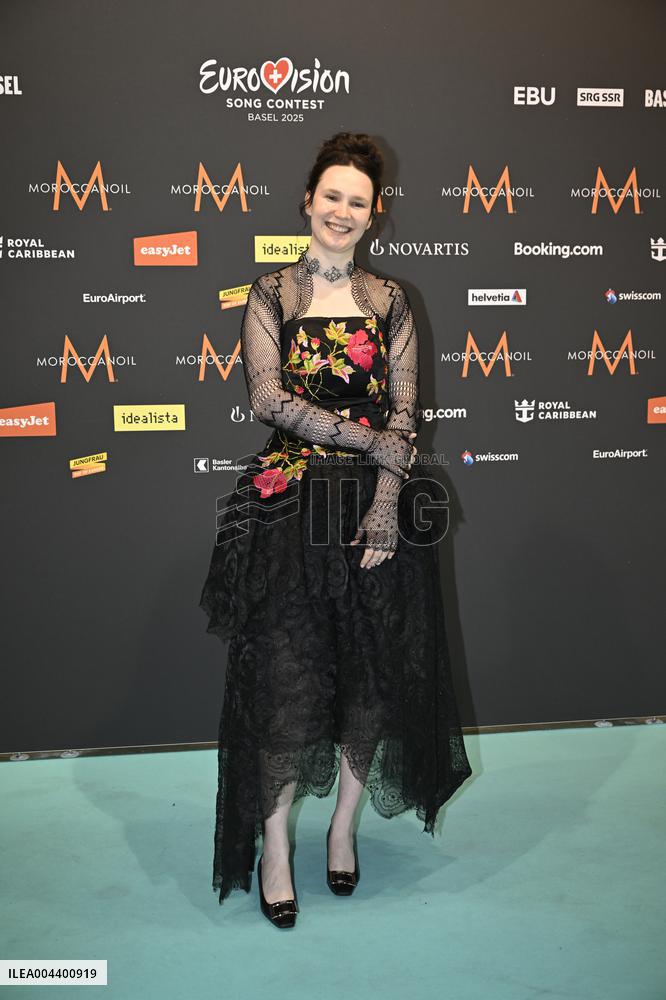 EUROVISION 2025 TURQUOISE CARPET